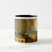 De vangst van de Bastille, 14 juli 1789 Tweekleurige Koffiemok (Center)