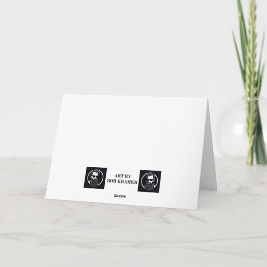 De vangst van de dag is tijd samen kaart (Achterkant)