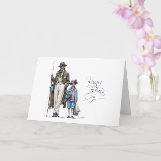 De vangst van de dag is tijd samen kaart (Orchidee)