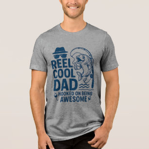 De vangst van de dag? One Reel Cool Pap Tri-Blend Shirt