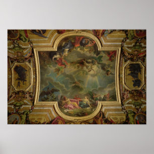 De vangst van de stad en Citadel Gent in zes Poster