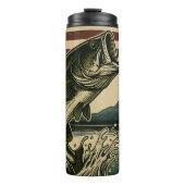 De vangst van Patriotic Angler Thermosbeker (Voorkant)