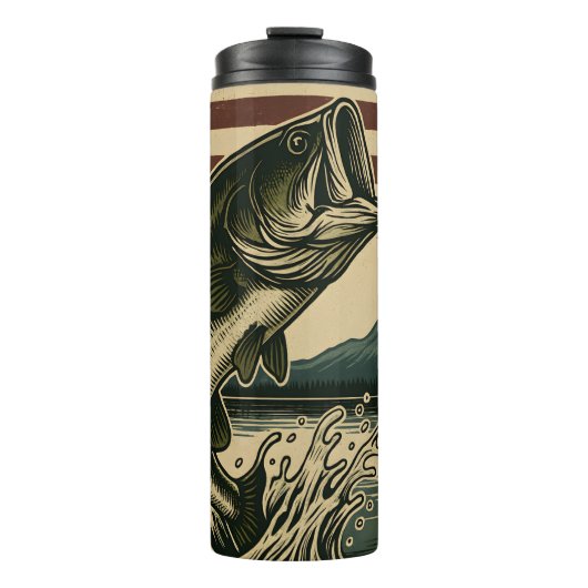 De vangst van Patriotic Angler Thermosbeker (Voorkant)