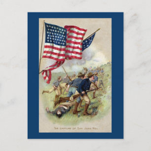 De vangst van San Juan Hill Briefkaart