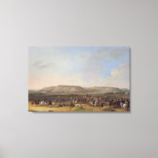 De vangst van Shumla, 1860 Canvas Afdruk (Voorkant)