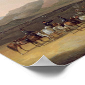 De vangst van Shumla, 1860 Poster (Hoek)