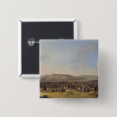 De vangst van Shumla, 1860 Vierkante Button 5,1 Cm (Voorkant /achterkant)