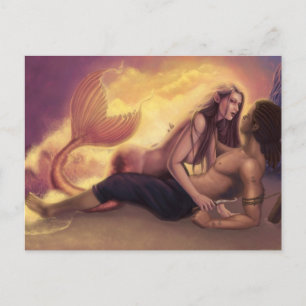 De vangst van Siren Briefkaart