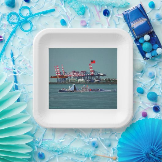 De vangst van vandaag papieren bordje (Feest)