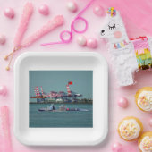 De vangst van vandaag papieren bordje (Feest)