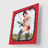 De vangst van vandaag Vist het meisje op Vierkante Klok (Hoek)