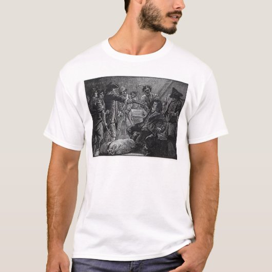 De vangst van Wolfe Tone in 1798 T-shirt (Voorkant)