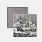 De Vanguard onder Sir William Winter Magneet (Voorkant / Achterkant)