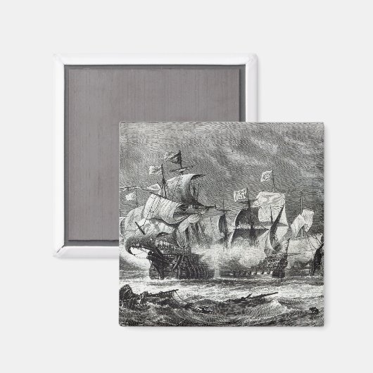 De Vanguard onder Sir William Winter Magneet (Voorkant / Achterkant)