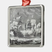 De Vanguard onder Sir William Winter Metalen Ornament (Links)