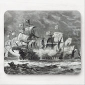 De Vanguard onder Sir William Winter Muismat (Voorkant)