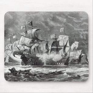 De Vanguard onder Sir William Winter Muismat