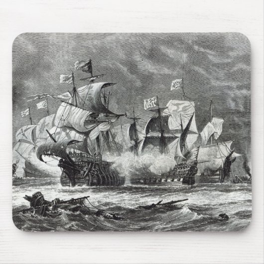 De Vanguard onder Sir William Winter Muismat (Voorkant)