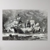 De Vanguard onder Sir William Winter Poster (Voorkant)