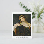 De Vanity of Aardthly Duithalen (Vanitas) van Titi Briefkaart (Staand voorkant)