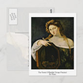 De Vanity of Aardthly Duithalen (Vanitas) van Titi Briefkaart (Voorkant / Achterkant)