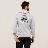 De Vantacy Leven van Camper mannen | Hoodie met vo (Achterkant volledig)