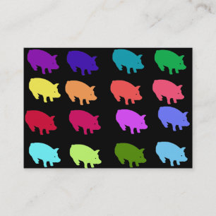 De Varkens van de regenboog Visitekaartje