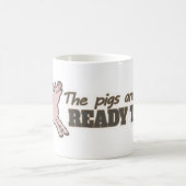 De varkens zijn opgeruimd klaar om een leuke mok t (Center)