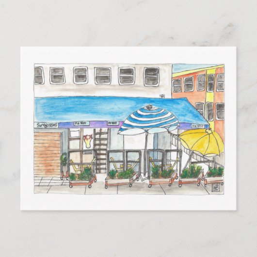 De varkensboom briefkaart (Voorkant)