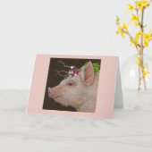 De varkenskaart bewerken kaart (Gele Bloem)