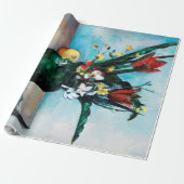 De Vase van Tulpen, Paul Cezanne Cadeaupapier (Uitgerold)