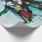 De Vase van Tulpen, Paul Cezanne Cadeaupapier (Hoek)