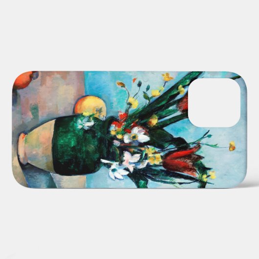 De Vase van Tulpen, Paul Cezanne Case-Mate iPhone Case (Achterkant (horizontaal))