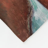 De Vase van Tulpen, Paul Cezanne Fleece Deken (Hoek)