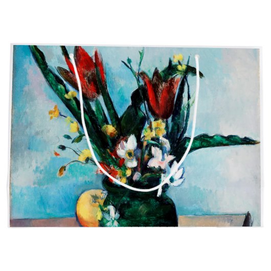 De Vase van Tulpen, Paul Cezanne Groot Cadeauzakje (Achterkant)