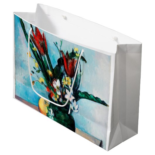 De Vase van Tulpen, Paul Cezanne Groot Cadeauzakje (Voorkant Gekanteld)