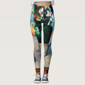 De Vase van Tulpen, Paul Cezanne Leggings (Voorkant)