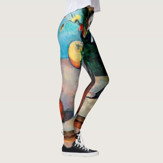 De Vase van Tulpen, Paul Cezanne Leggings (Rechts)