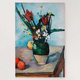 De Vase van Tulpen, Paul Cezanne Legpuzzel