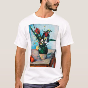 De Vase van Tulpen, Paul Cezanne T-shirt