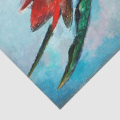 De Vase van Tulpen, Paul Cezanne Tissuepapier (Detail)