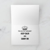 De vasectomie houdt Kalm en draagt Kaart (Binnen)