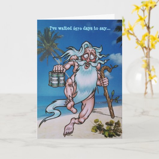 DE "VASTGELOPEN" 18DE KAART VAN DE VERJAARDAG (Gele Bloem)