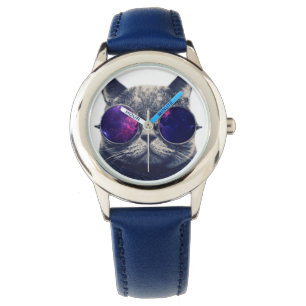 De Vatting van de douane met Blauwe Aantallen Horloge