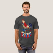 De Vechtende Haan T-shirt (Voorkant volledig)