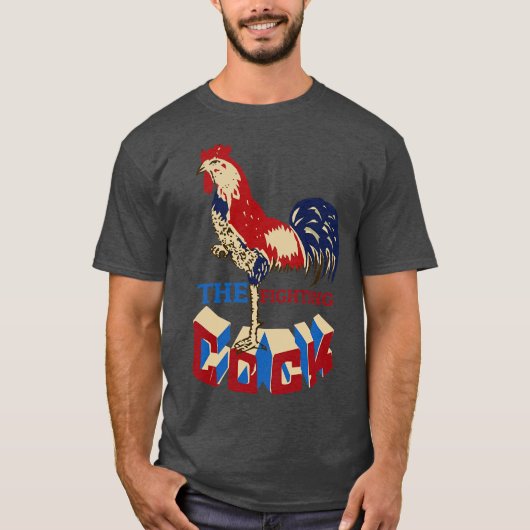 De Vechtende Haan T-shirt (Voorkant)