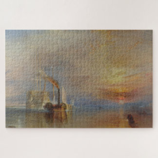 De vechtende temarie - J.M.W. Turner Legpuzzel