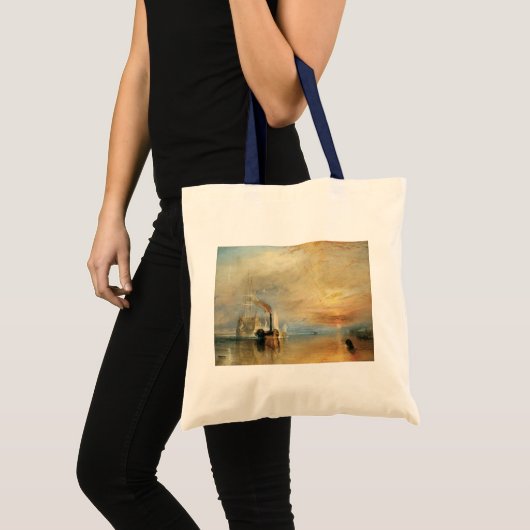 De vechtende Temeraire door Joseph Turner, Maritie Tote Bag (Voorkant (product))