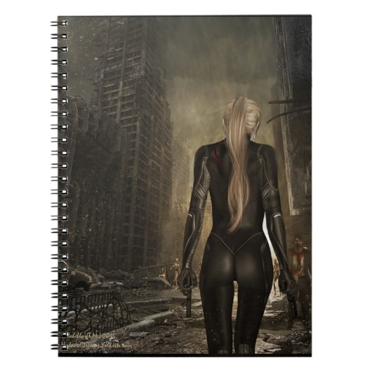 De vechtster notitieboek (Voorkant)