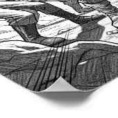 De vechtster poster (Hoek)